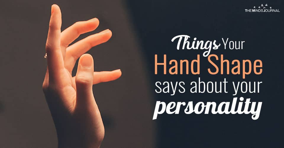 Hands shape determines personality