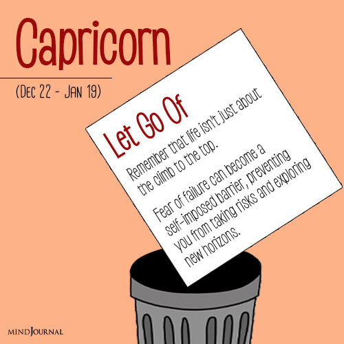 what the zodiac signs need to let go of