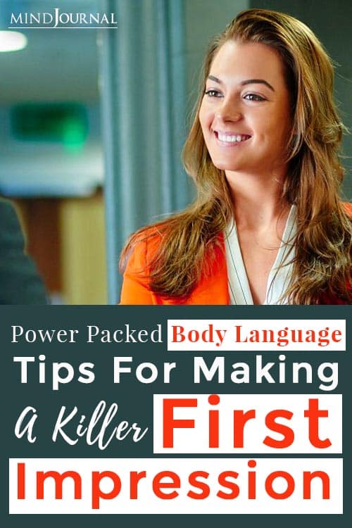 Tips Making Killer First Impression Pin