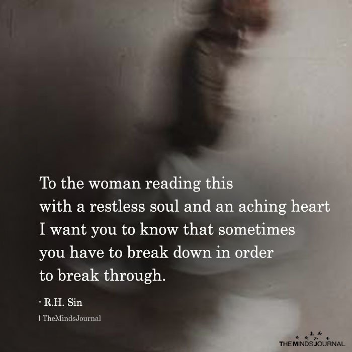 To The Woman Reading This With A Restless Soul