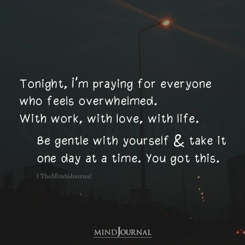 Tonight, I’m Praying For Everyone