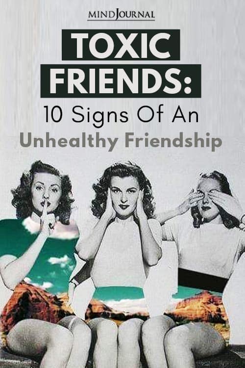 Toxic Friends Unhealthy Friendship Pin