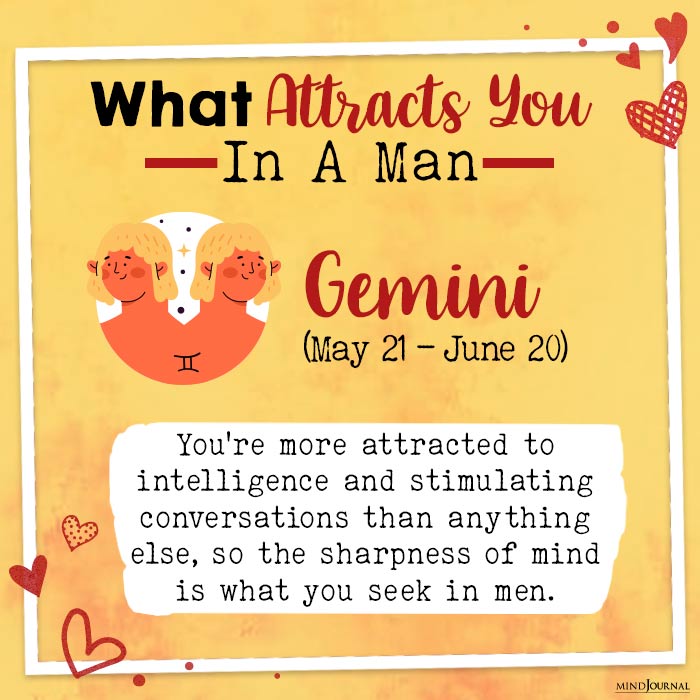 Traits Find Most Attractive In Men gemini