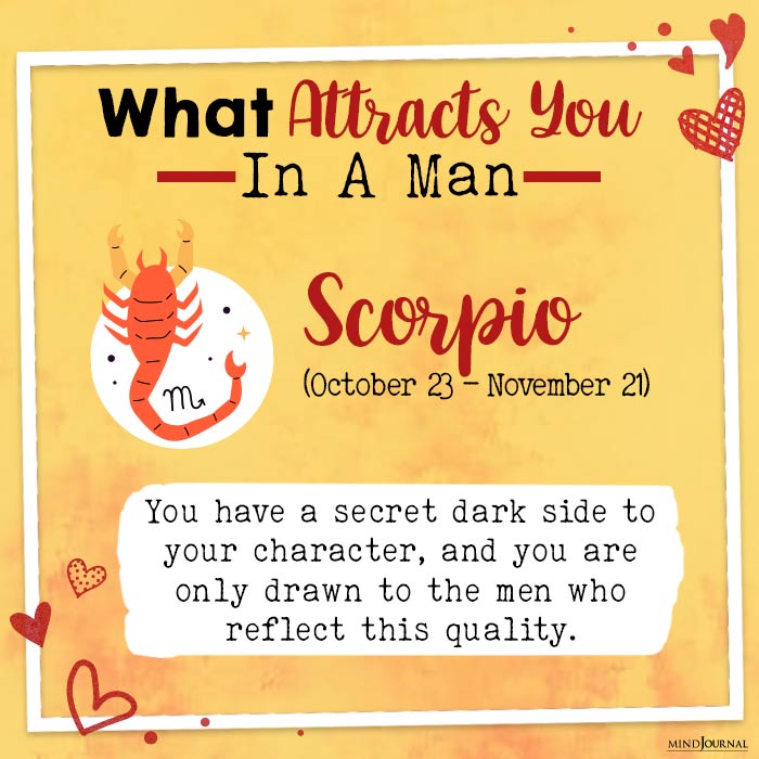 Traits Find Most Attractive In Men scorpio