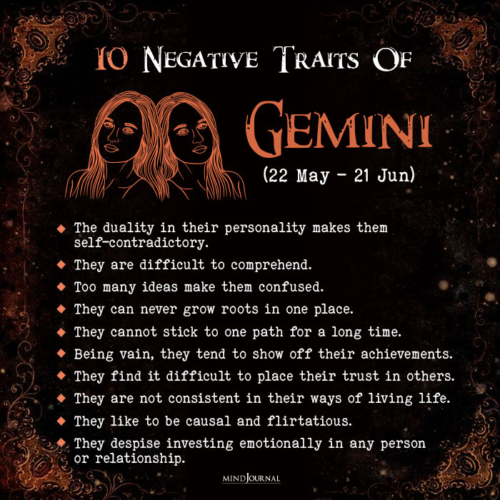 Astrology Reveals Your Zodiac Negative Traits