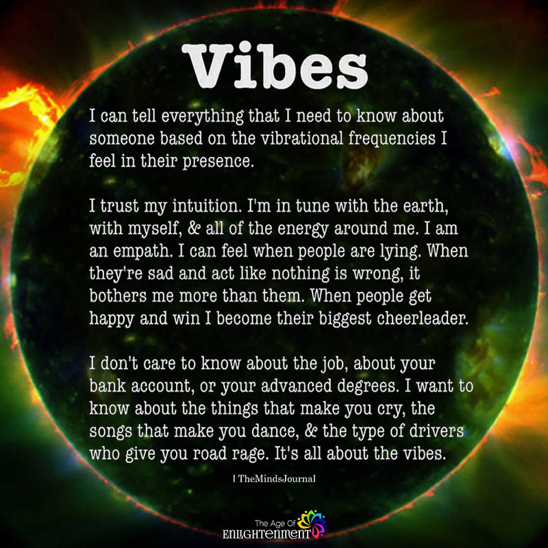 what lowers your vibration