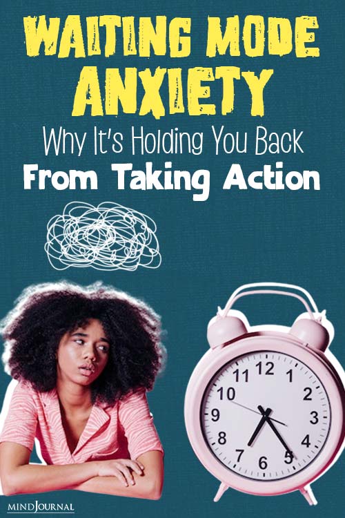 Waiting Mode Anxiety pin