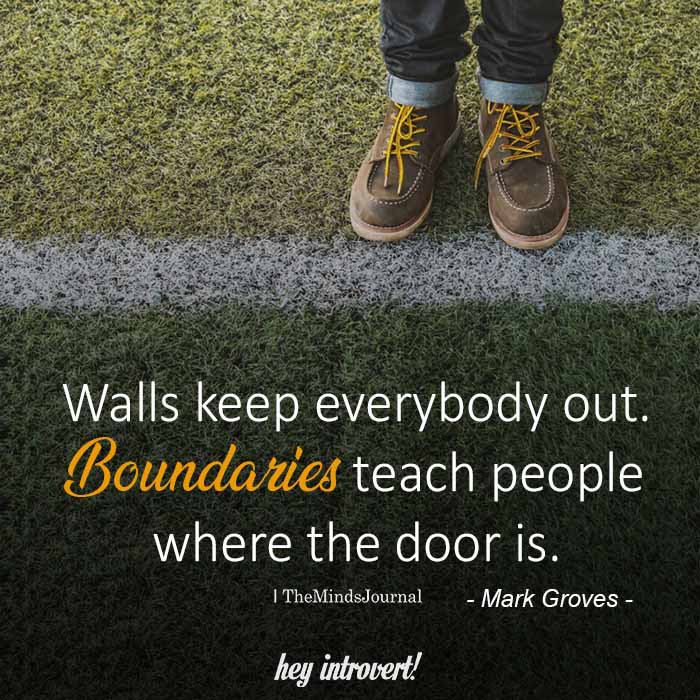 Walls Keep Everybody Out