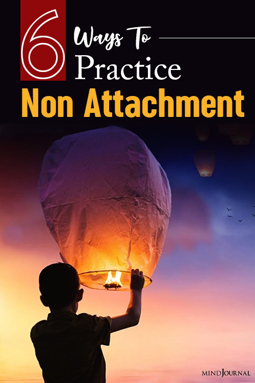 Ways Practice Non-Attachment pin