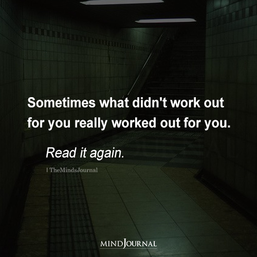 What Didn’t Work Out For You