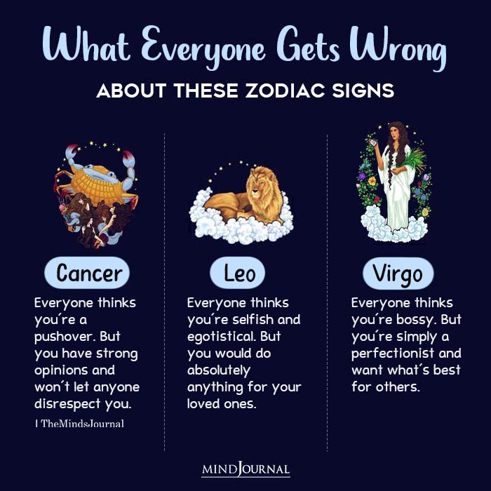 What Everyone Gets Wrong About These Zodiac Signs