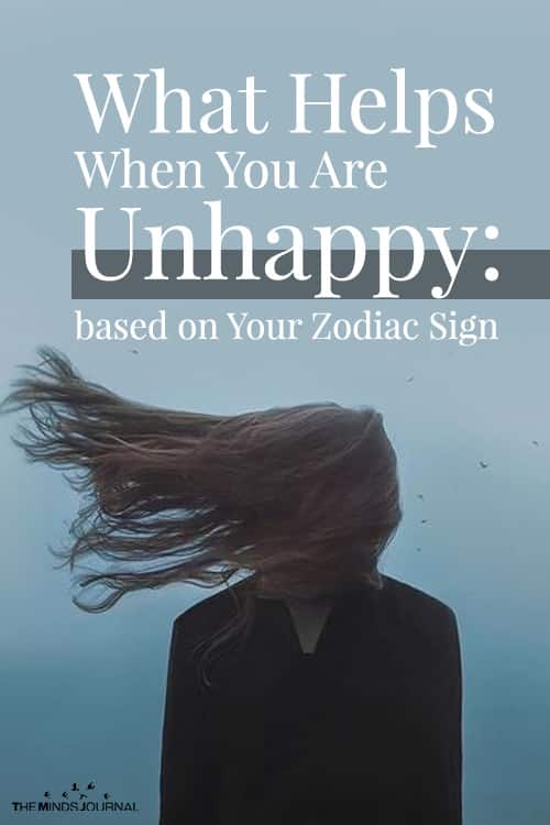 what helps an unhappy zodiac