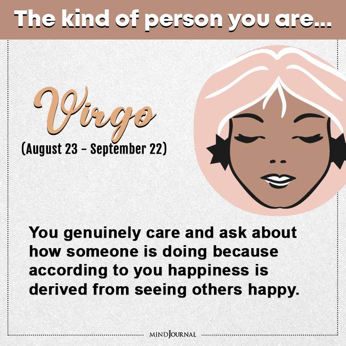 What Kind Of Person Are You Virgo