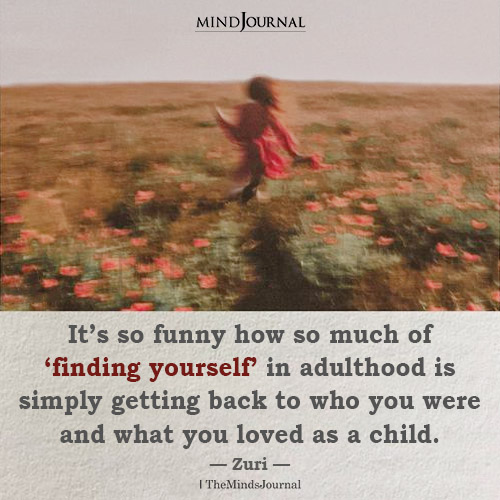 What You Loved As A Child