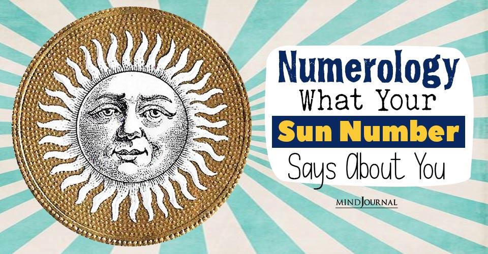 Numerology: What Your Sun Number Says About You