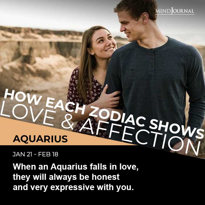 how each zodiac sign shows love