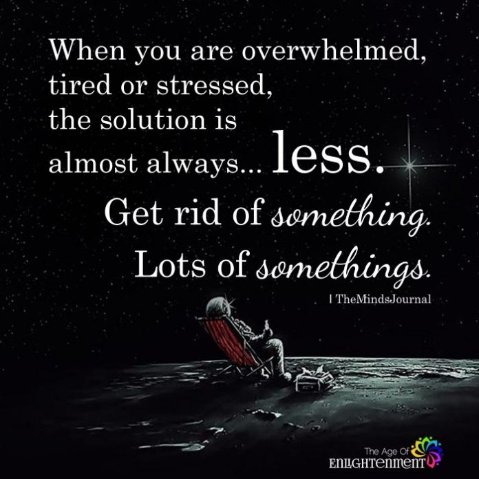 Stop Feeling Overwhelmed