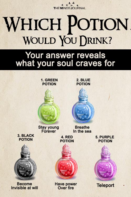 which potion would you drink