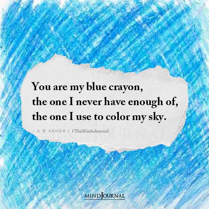 You Are My Blue Crayon