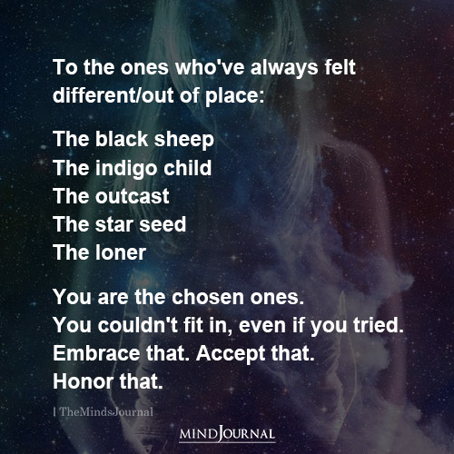 You Are The Chosen Ones