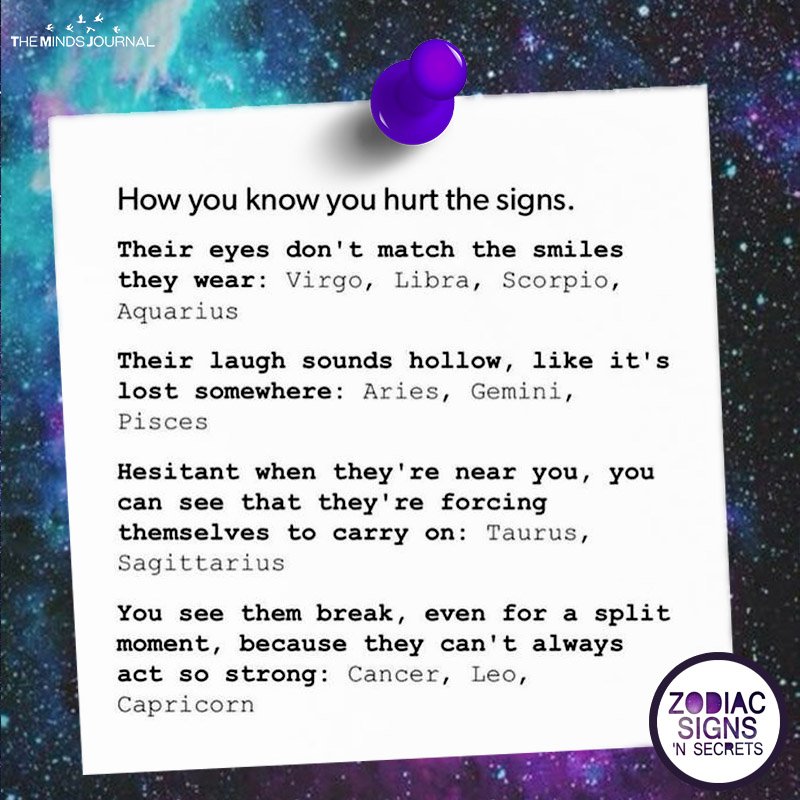 How Do You Know You Hurt The Signs
