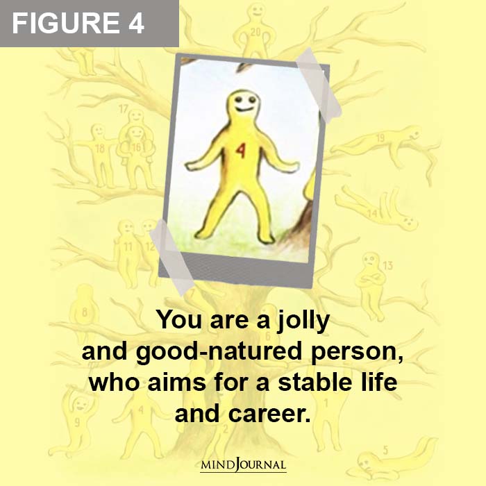 You are a jolly and good natured person