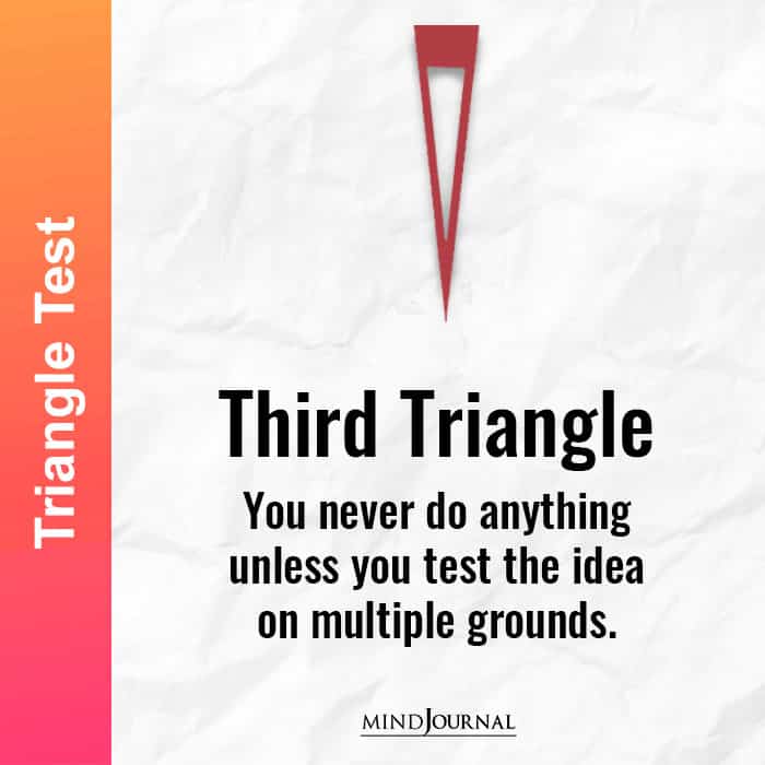 pick a triangle test