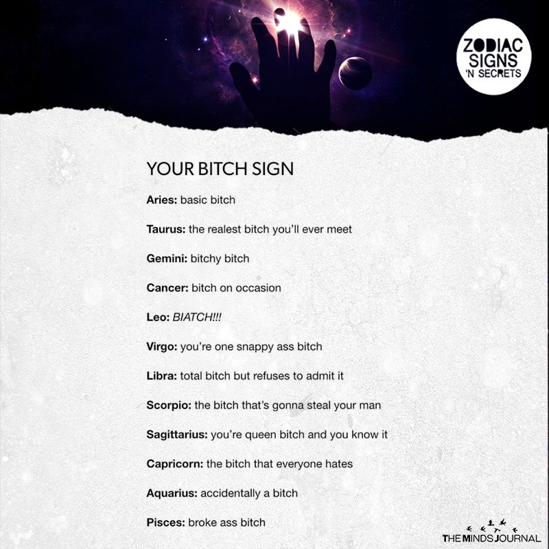 Your Bitch Sign