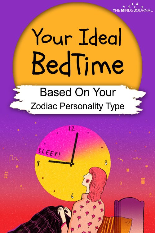 Your Ideal Bed Time Based On Your Zodiac Personality Type