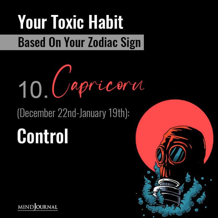 Bad Habit Of Zodiacs