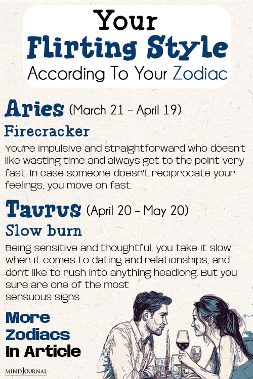 zodiac flirting