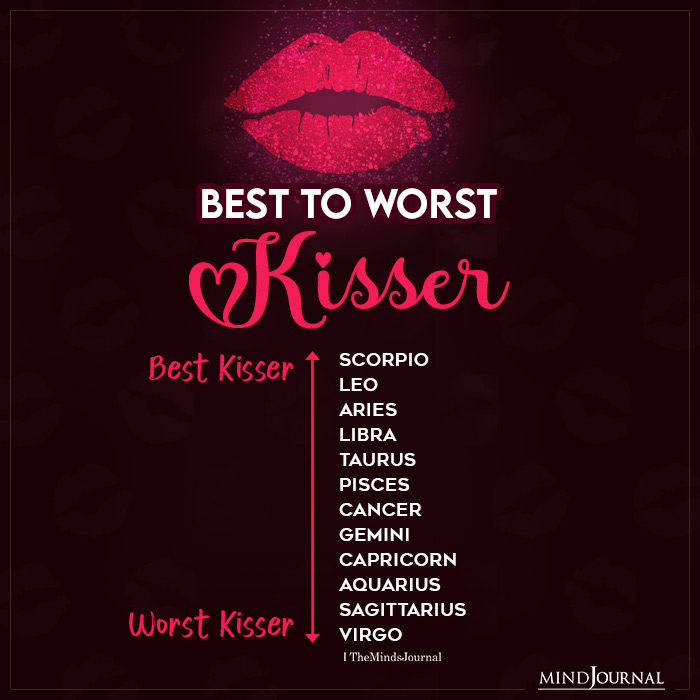 Zodiac Signs As Kissers: Ranked From Best To Worst