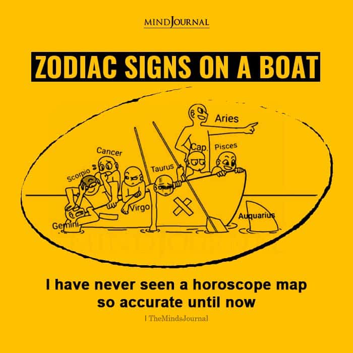 Zodiac Signs On A Boat: I Have Never Seen a Horoscope Map So Accurate