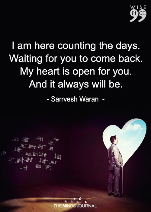 I Am Here Counting The Days