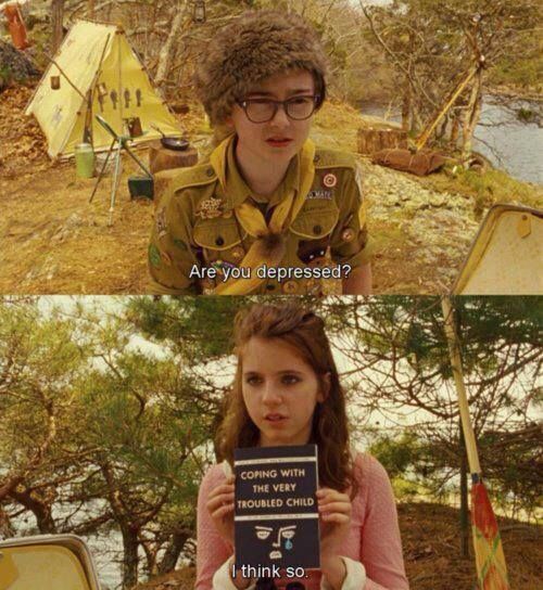 Moonrise Kingdom - Movies to watch when depressed