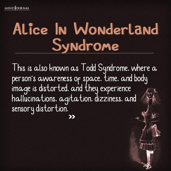 alice in wonderland syndrome