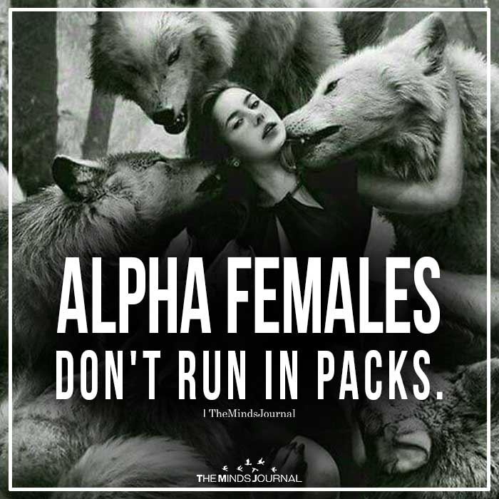 An alpha woman is the best partner