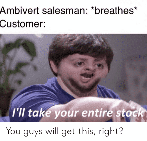 ambivert memes