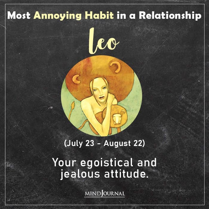 annoying habit leo