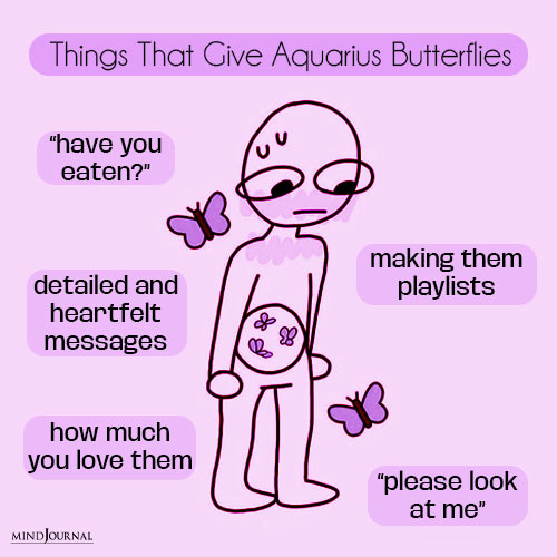 things that give you butterflies