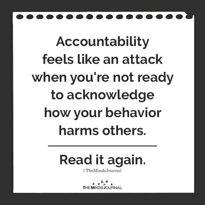 Accountability Feels Like An Attack When You’re Not Ready