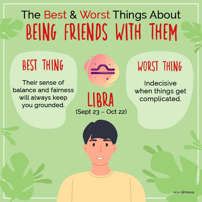 being friends with libra