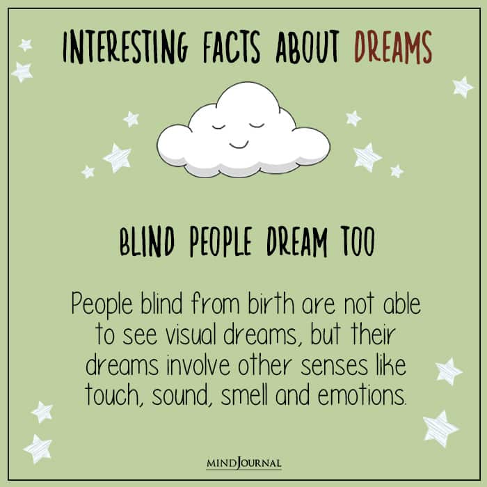 blind people dream too