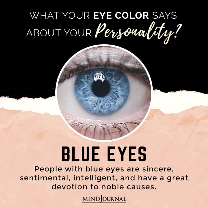 Eye color personality