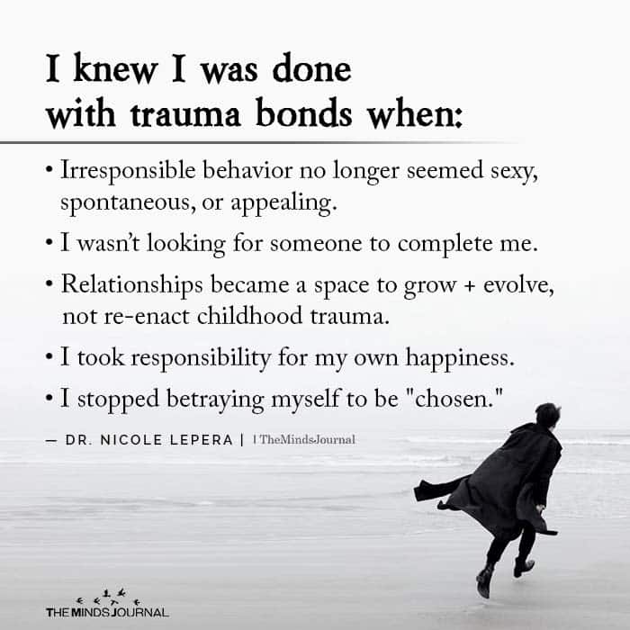 trauma bond signs