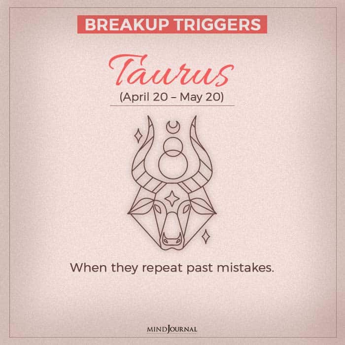 breakup taurus