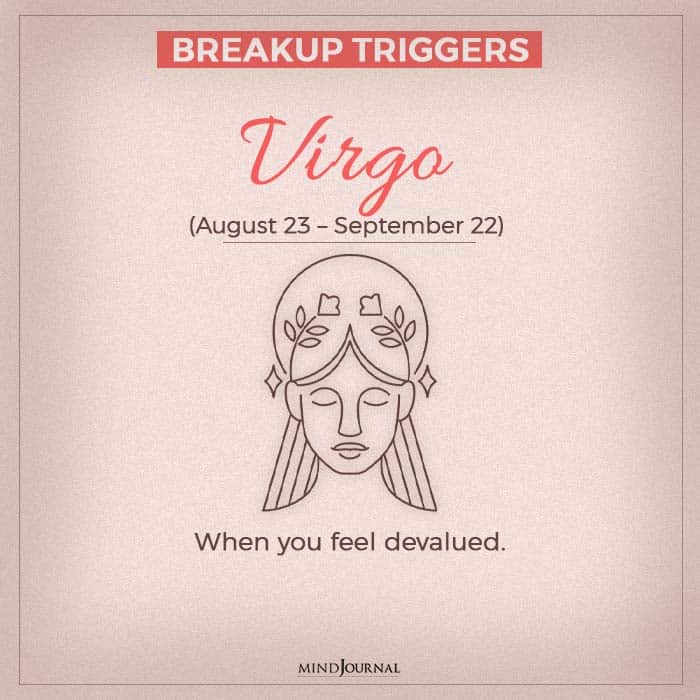 breakup virgo