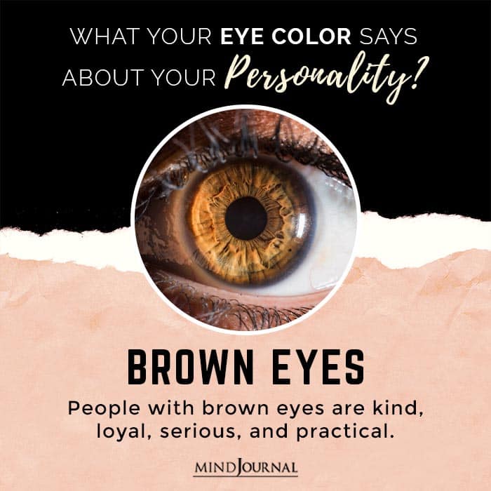 Eye color personality