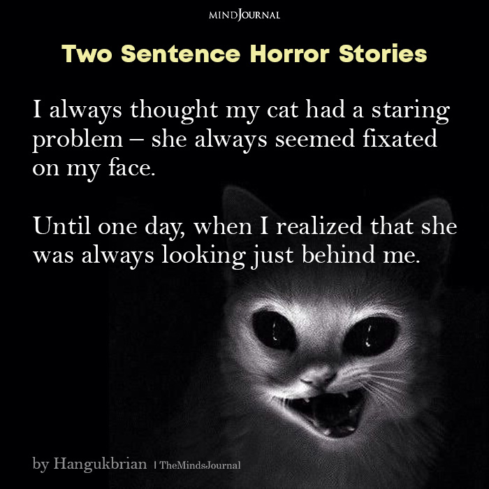 Scariest Two Sentence Horror Stories