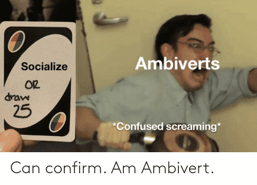 ambivert memes